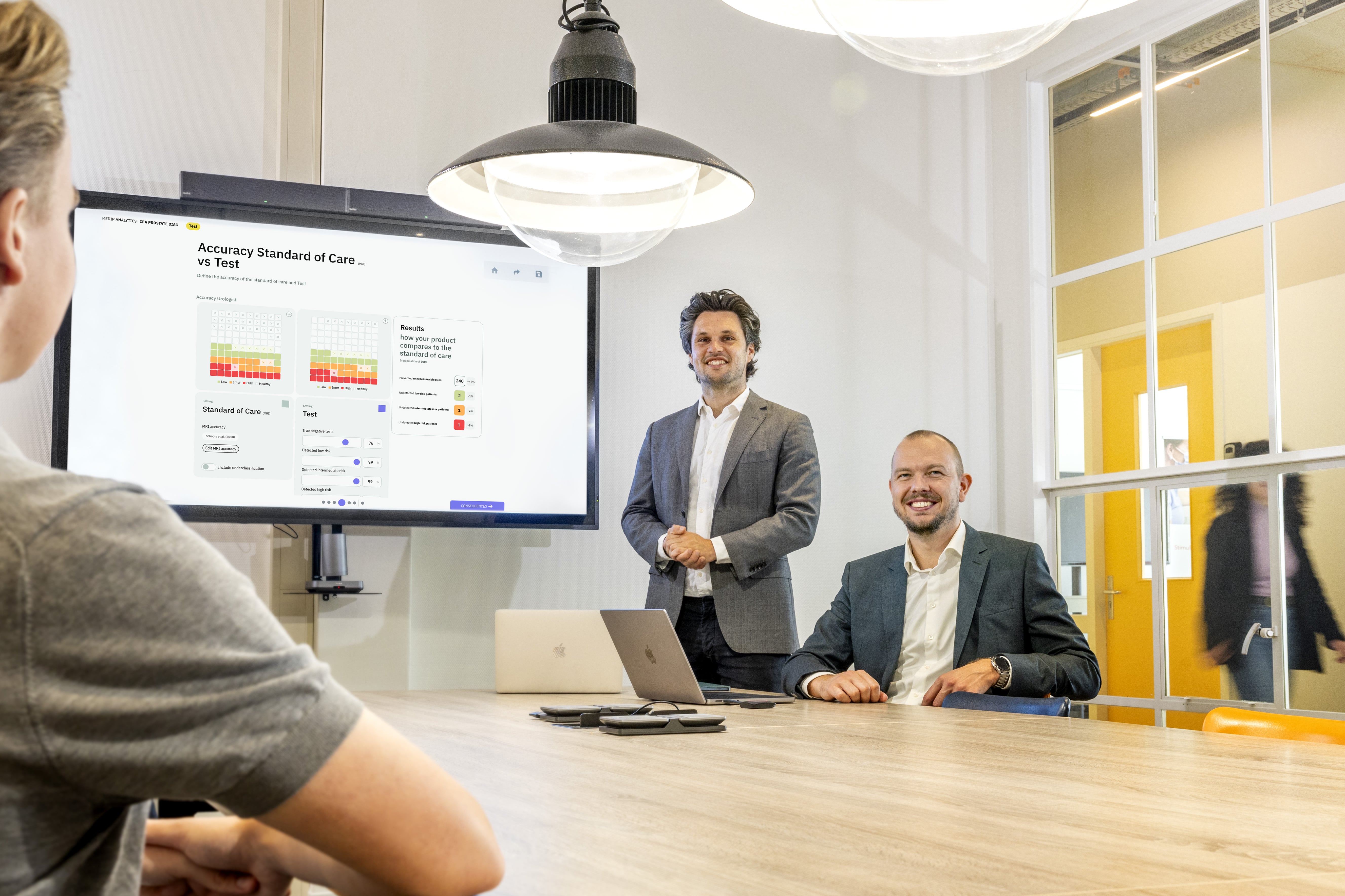 Our founders presenting the Medip Platform in Nijmegen
